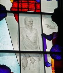 Der hl. Laurentius.